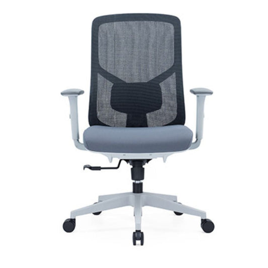 CH-226B Ergonomic Medium Back Chair (Grey)