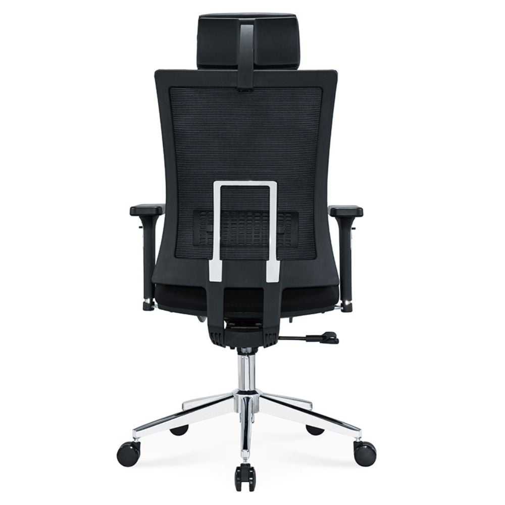 CH-247A Ergonomic High Back Chair (Black)