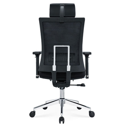 CH-247A Ergonomic High Back Chair (Black)