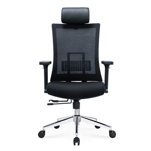 CH-247A Ergonomic High Back Chair (Black)