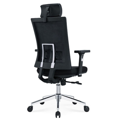 CH-247A Ergonomic High Back Chair (Black)