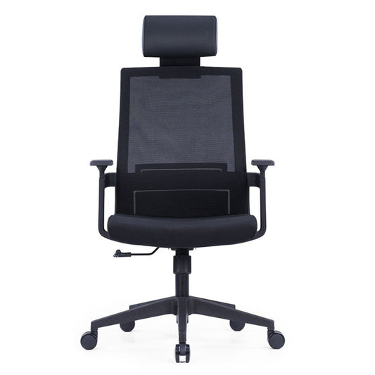 CH-268A Ergonomic High Back Chair (Black)