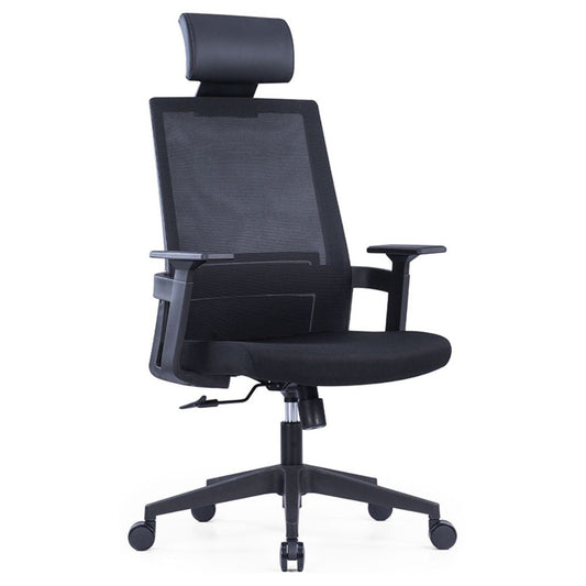 CH-268A Ergonomic High Back Chair (Black)